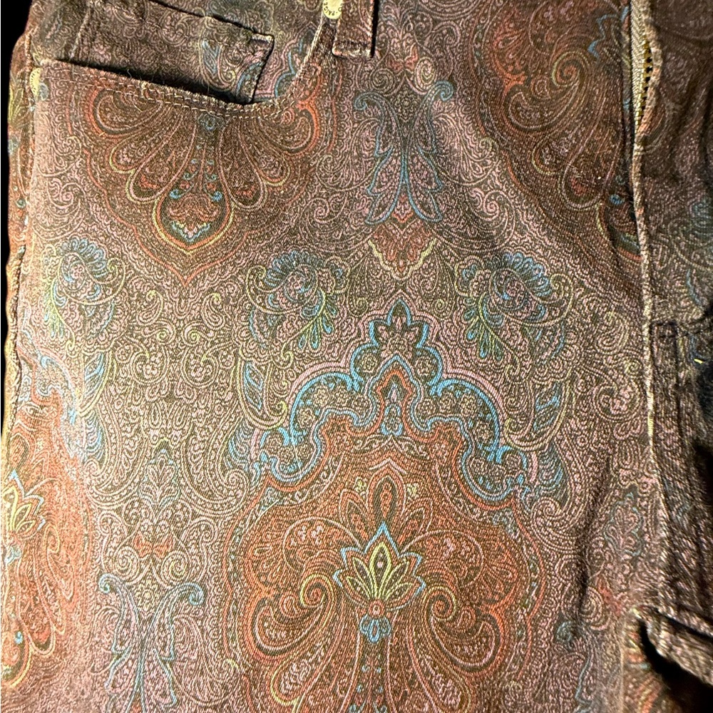 Paige Verdugo paisley jeans - Picture 2 of 5